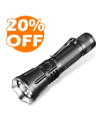 Klarus 360X3 3200 lumen tactical rechargeable LED torch