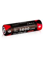 Klarus 3600mAh 18650 rechargeable Li-ion battery