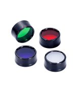 Nitecore NF23 filters for head diameter 22.5mm - green, red, blue & white