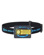 Olight Perun Mini Yellow 1000 lumen compact rechargeable LED headlamp and torch