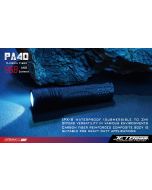 JETBeam PA40 4XAA Carbon Fibre LED torch