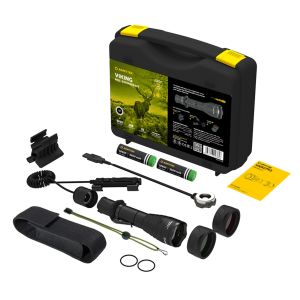 Armytek Viking Pro 2200 lumen 288m throw rechargeable extended set