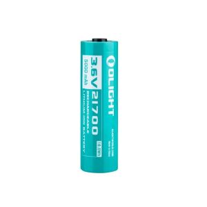 Olight 21700 5000mAh rechargeable battery for Seeker 2 Pro, Warrior X Turbo, M2R Pro and more