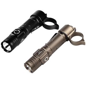 Brinyte PT28 compact 1600 lumen 245m rechargeable tactical LED torch