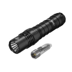 Nitecore MH12S 1800 lumen torch + Tiki keychain light bundle