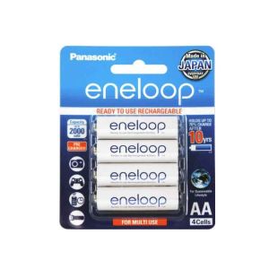 Panasonic Eneloop 4 x AA NiMH Batteries BK-3MCCE/4BA 