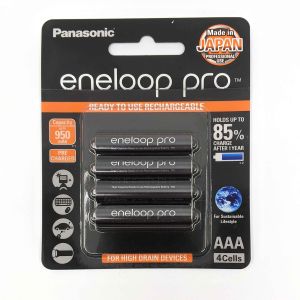 Panasonic Eneloop Pro 4 X AAA LSD 950mAh NiMH Batteries BK-4HCCE/4BT