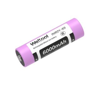 Weltool INR21-60 6000mAh 21700 Li-ion battery