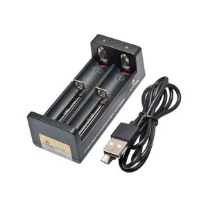 Xtar MC2 2-bay USB portable Li-ion battery charger