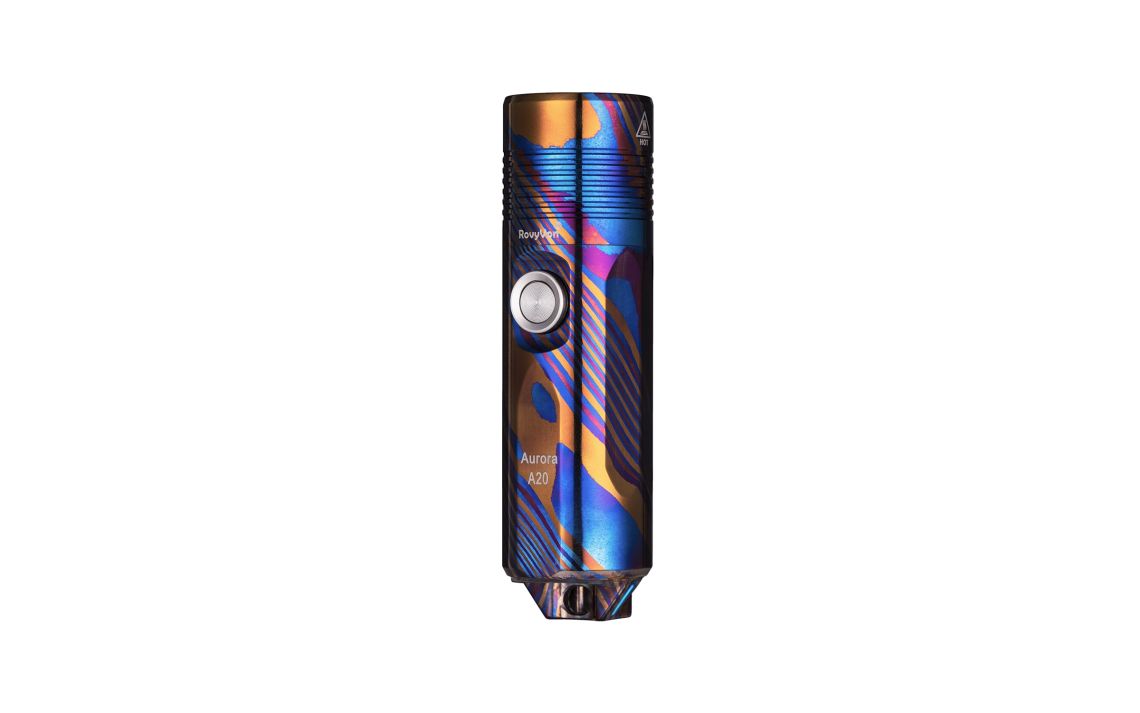 RovyVon Auroroa A20 limited edition timascus 1000 lumen EDC torch