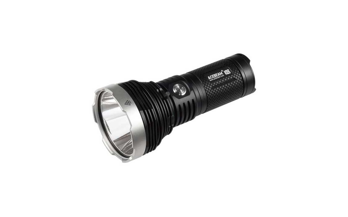 Acebeam K65 6200 lumen 1014m de-domed XHP70.2 LED Torch