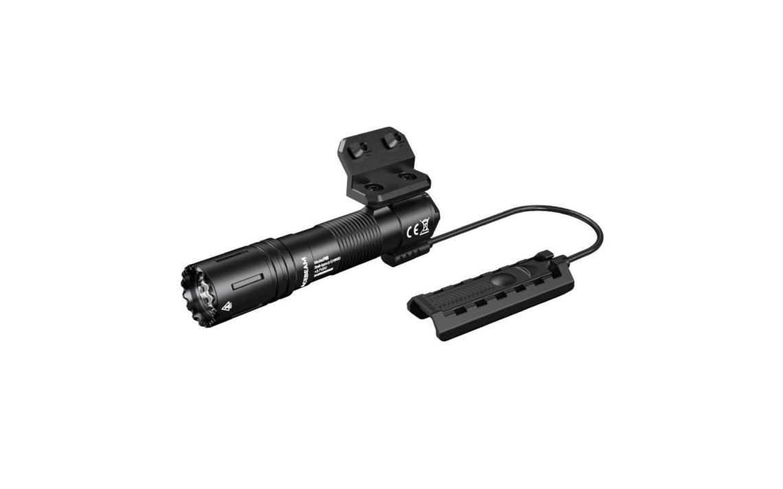 AceBeam P15 tactical 1700 lumen 330m rechargeable rail mounted LED torch