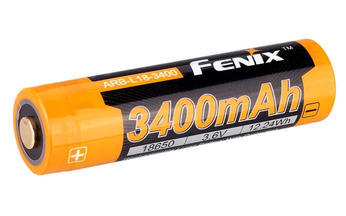 Fenix ARB-L18-3400mAh 18650 Li-ion rechargeable battery