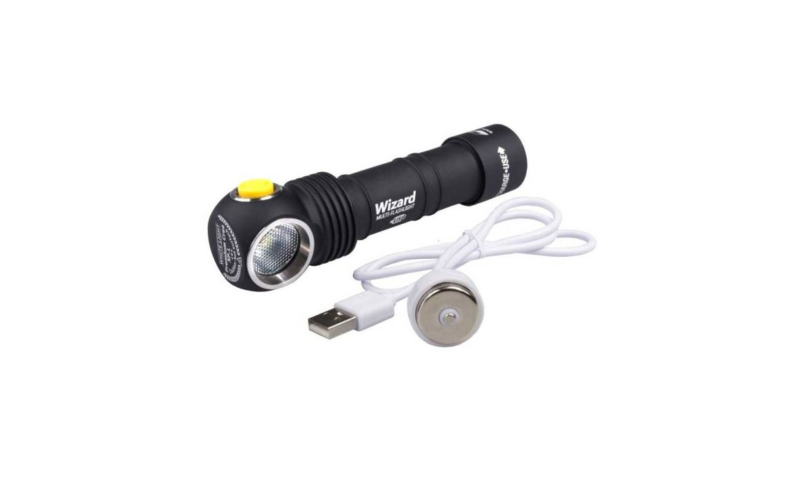 Armytek Wizard USB magnet 1250 lumen USB rechargeable headlamp