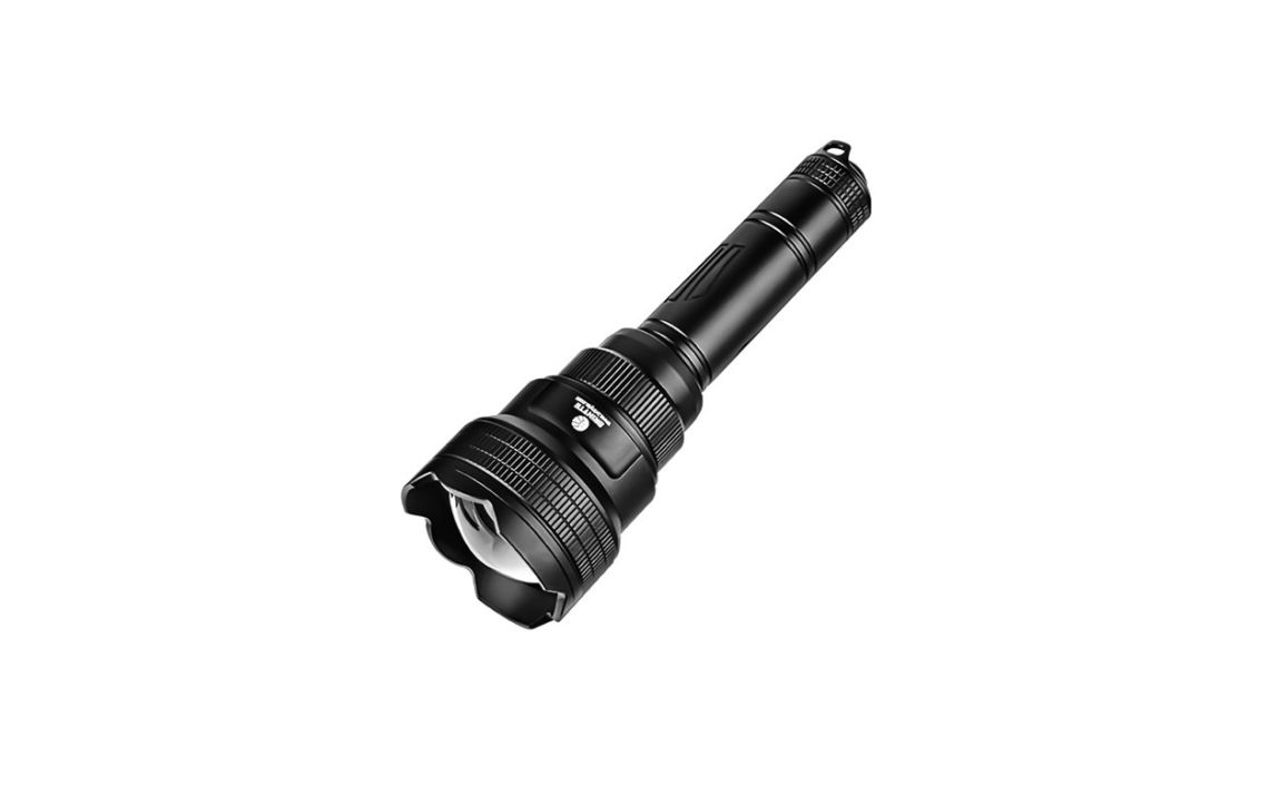 Brinyte T18 zoomable 650 lumen hunting torch with multicoloured LED options