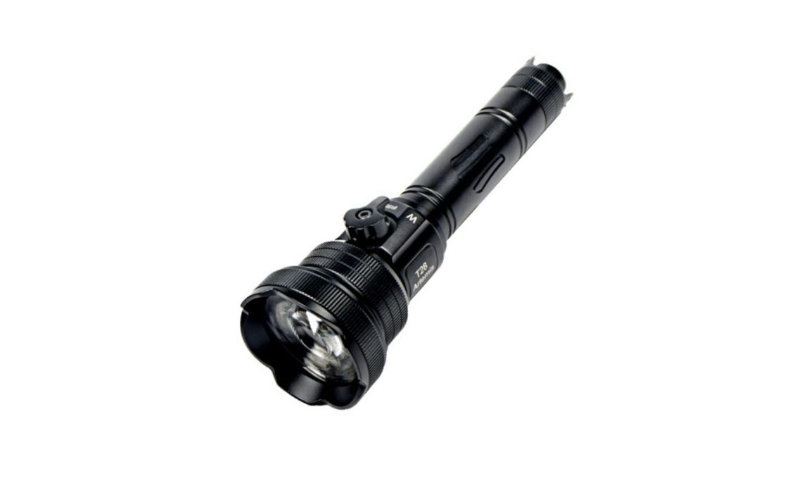 Brinyte T28-IR zoomable 650 lumen white and infrared hunting torch