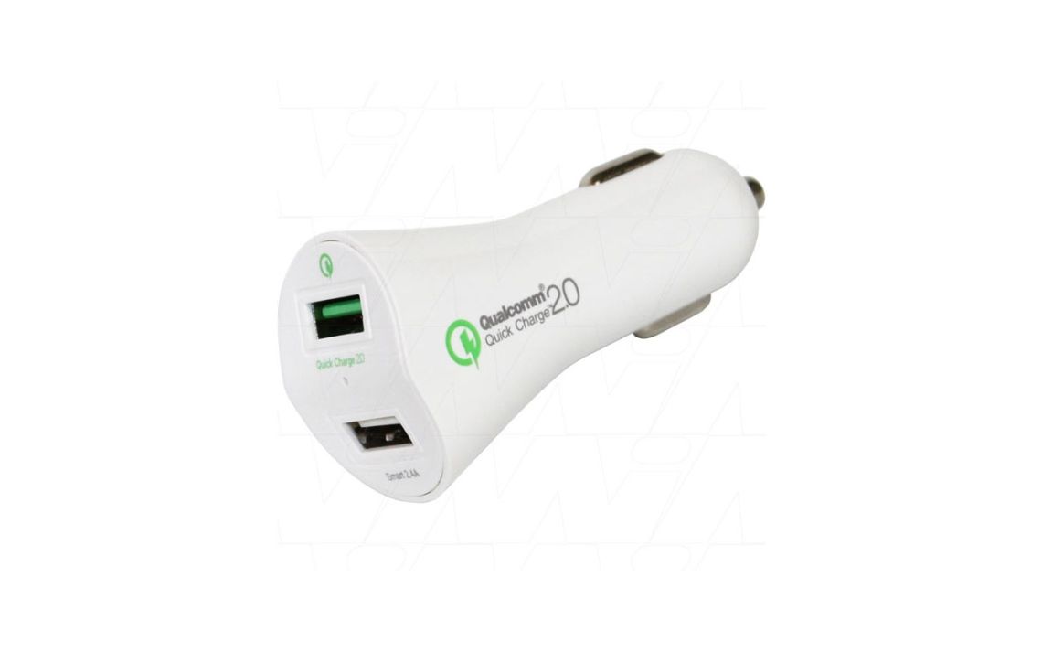 Enecharger QC2-DC2 Dual USB fast charging car charger