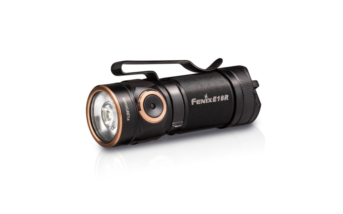 Fenix E18R portable 750 lumen magnetic rechargeable LED torch