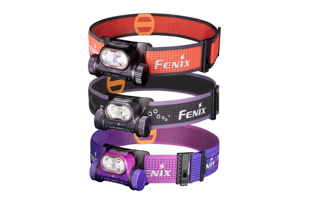 Fenix HM65R-T V2.0 Dual output 1600 lumen USB-C rechargeable headlamp