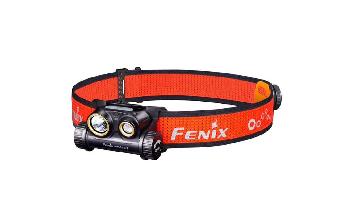 Fenix HM65R-T dual output 1500 lumen rechargeable spot & flood LED headlamp