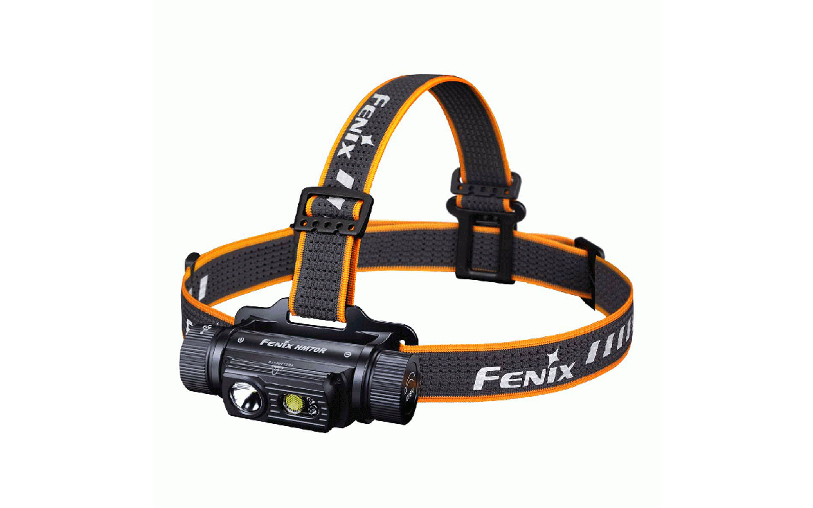 Fenix HM70R triple output 1600 lumen USB-C rechargeable LED headlamp