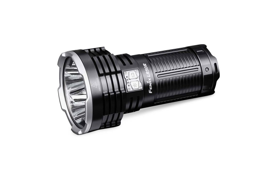 Fenix LR50R powerful 12000 lumen 950m USB-C rechargeable spotlight 