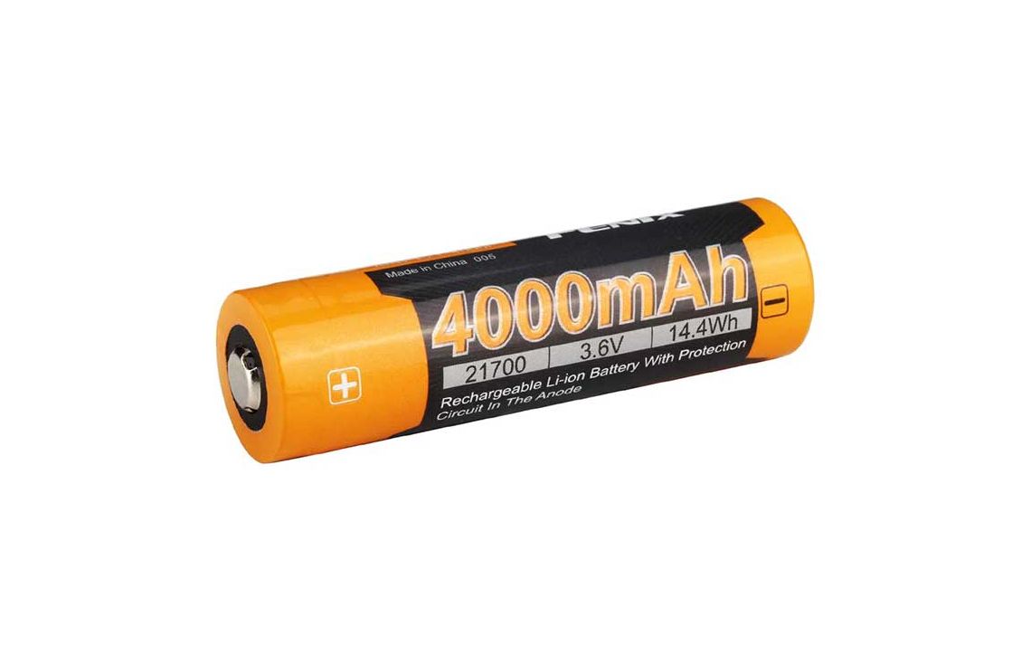 Fenix ARB-L21-4000P rechargeable 21700 Li-ion battery