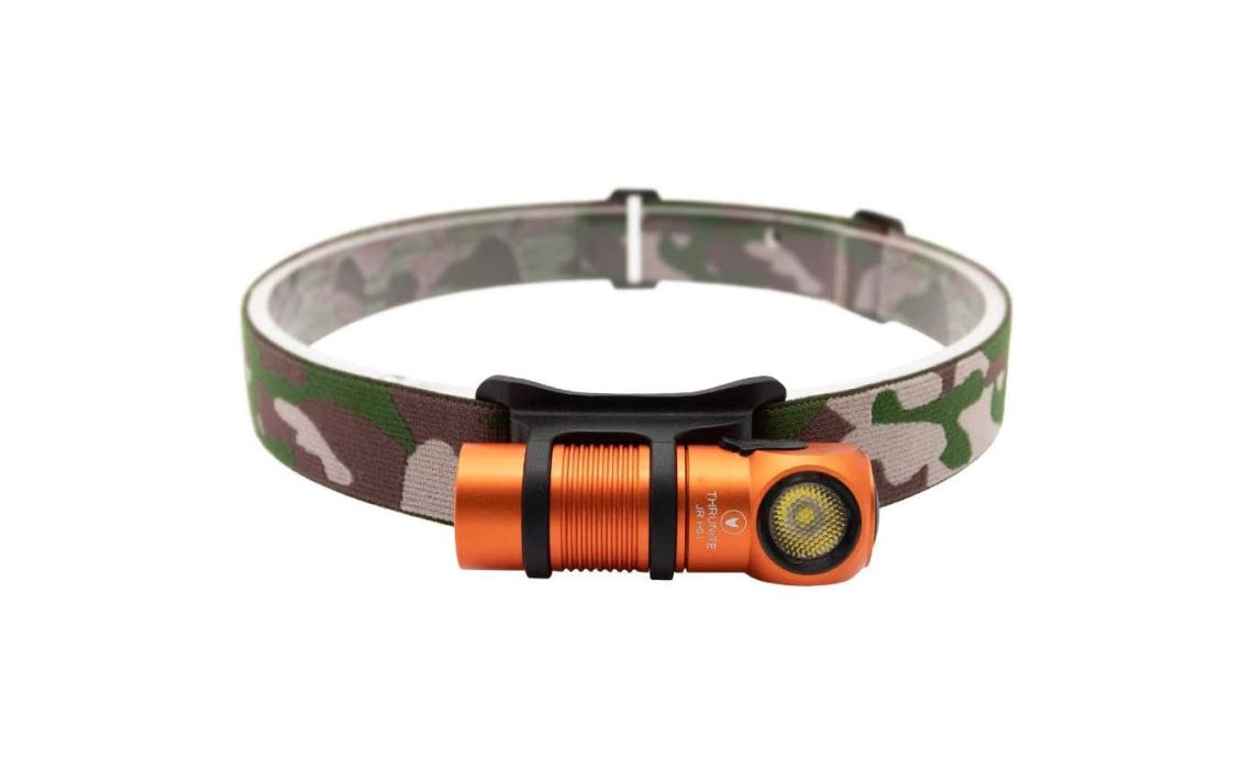 ThruNite JR H01 Limited Edition Orange lightweight 687 lumen rechargeable headlamp