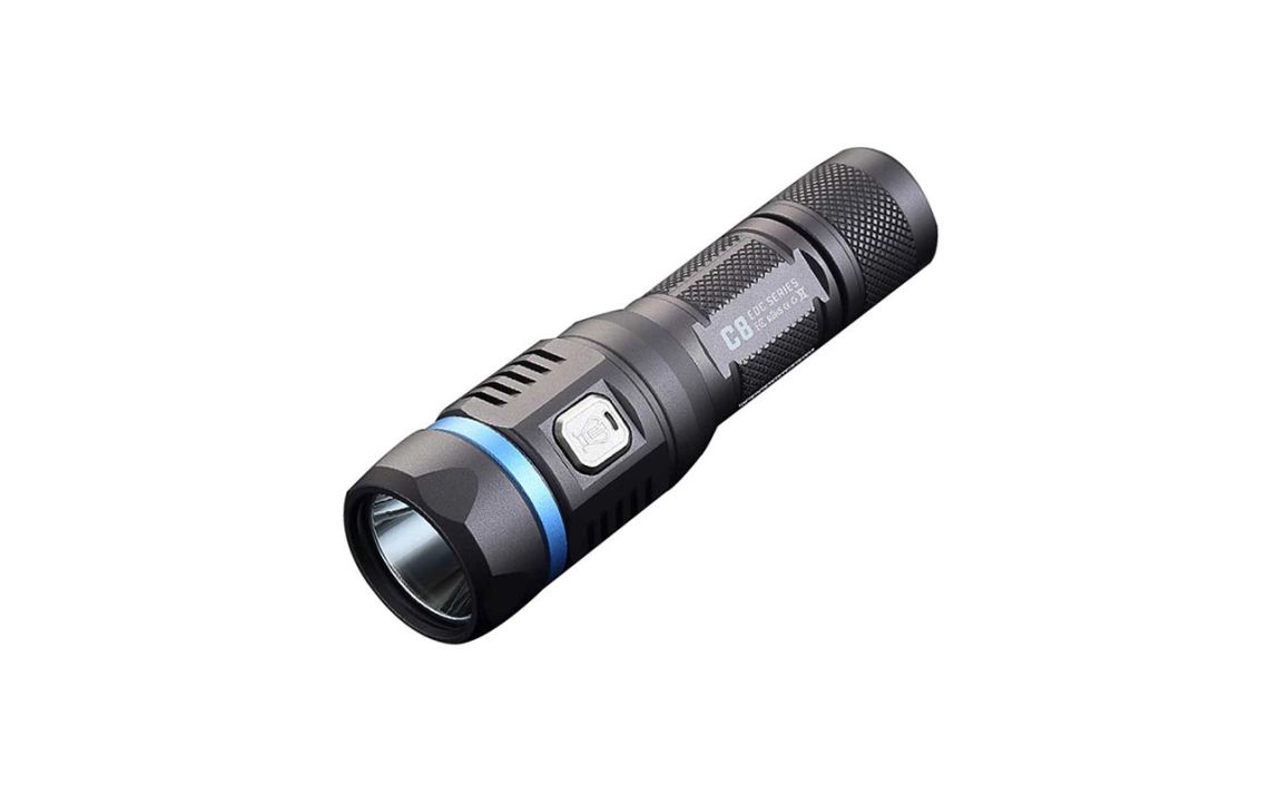 JETBeam C8 Pro compact 1200 lumen rechargeable EDC torch