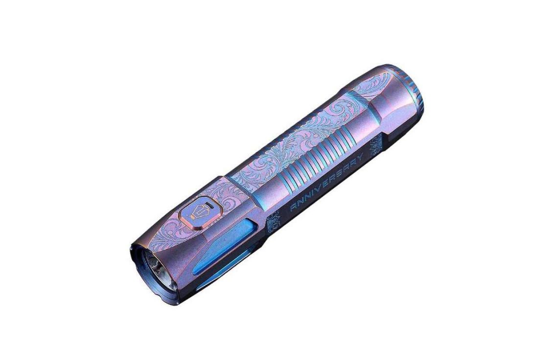 JETBeam JET-ST special edition 800 lumen titanium LED torch 