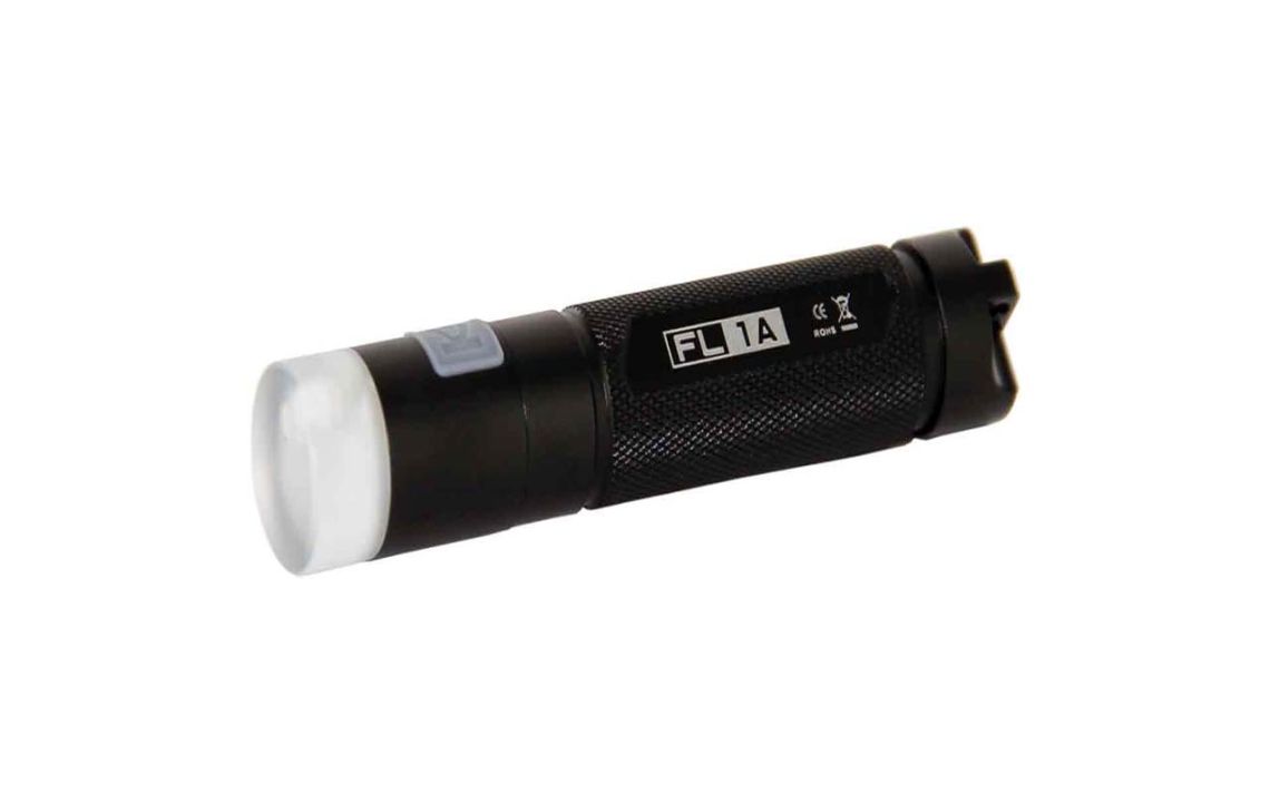 Klarus FL1A white, red, green and UV LED torch