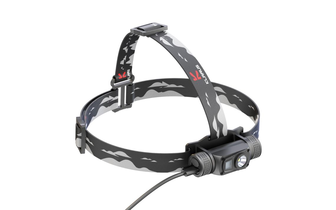 Klarus HL1 versatile 1200 lumen rechargeable lightweight headlamp