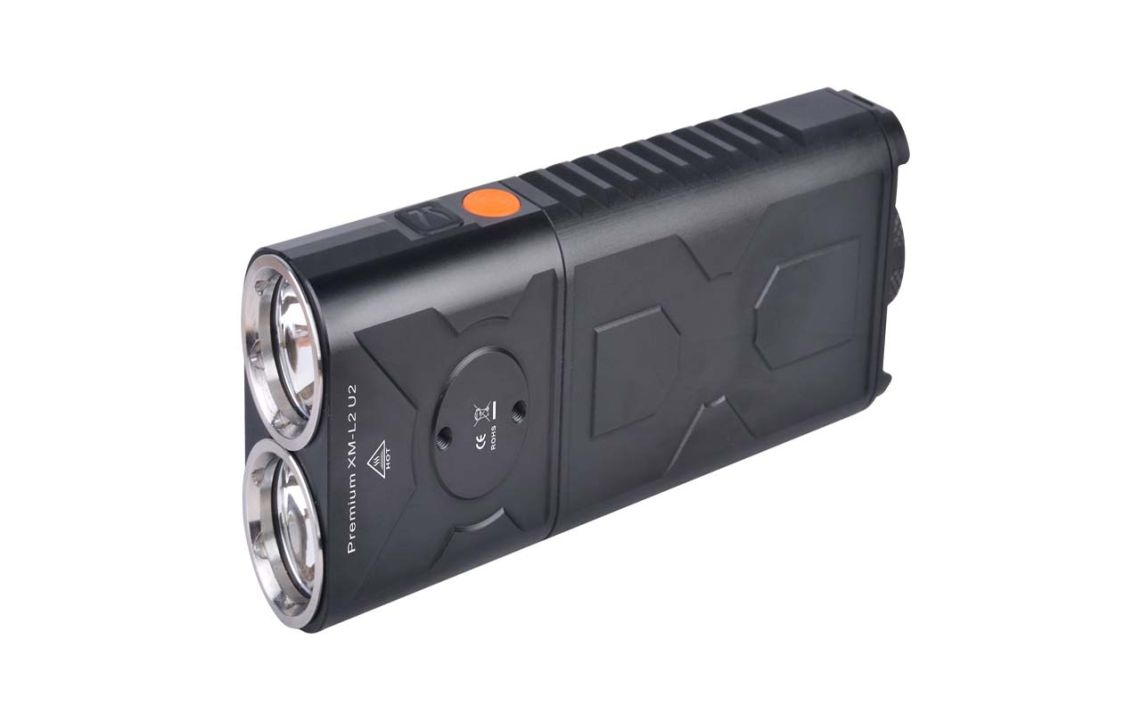 Klarus RS30 Dual Head 2400 lumen rechargeable LED torch