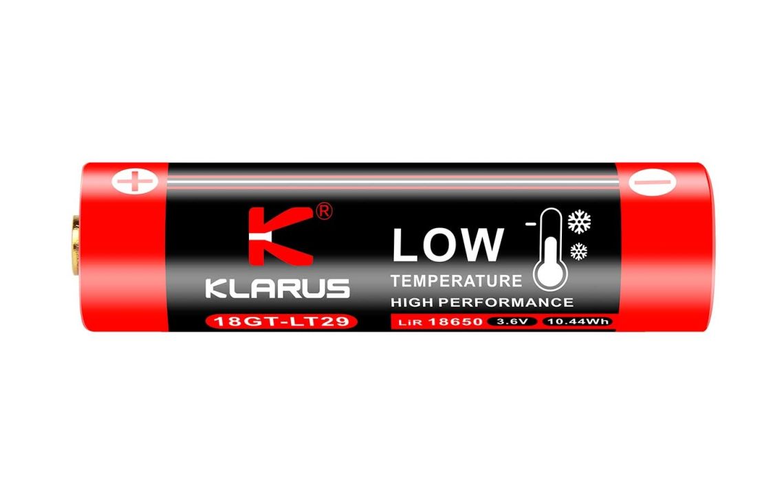 Klarus 18GT-LT29 2900mAh 18650 Lithium ion battery 