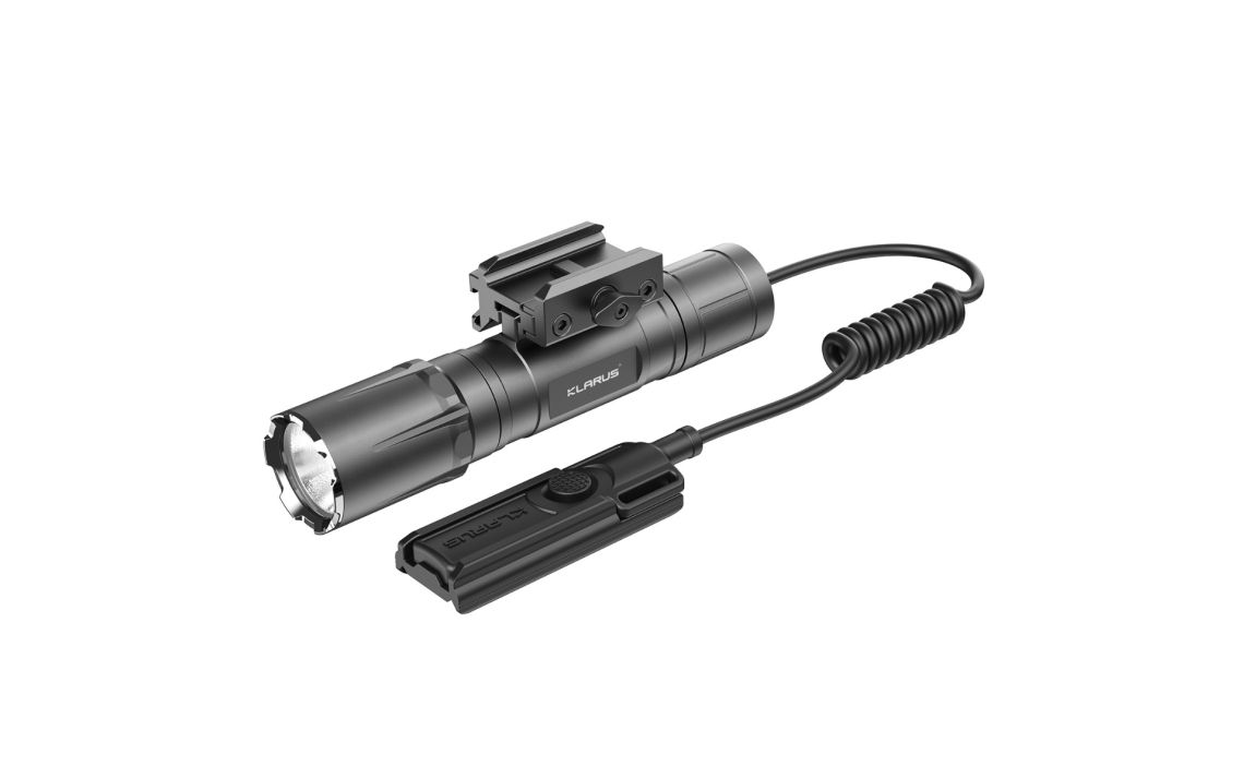 Klarus GL4 Compact 3300 lumen USB-C rechargeable rail mount torch