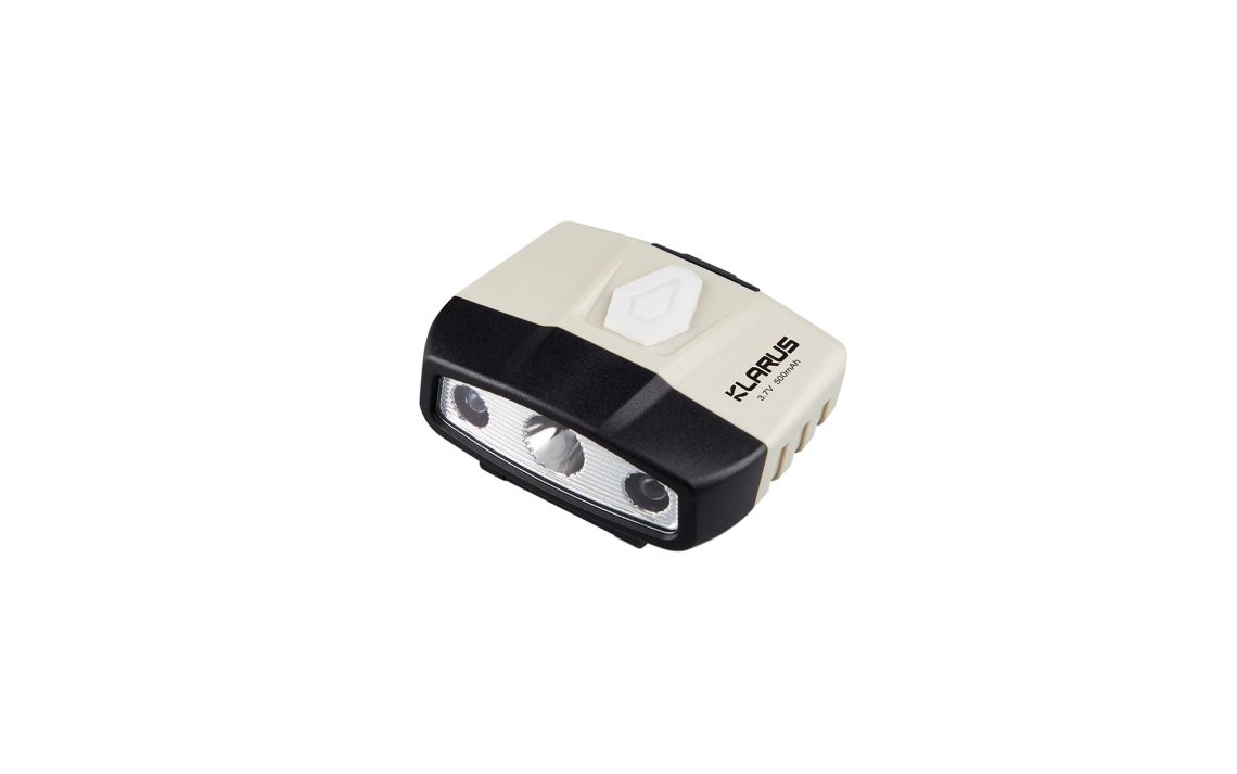 Klarus HC5 visor clip 120 lumen motion-sensing rechargeable headlamp