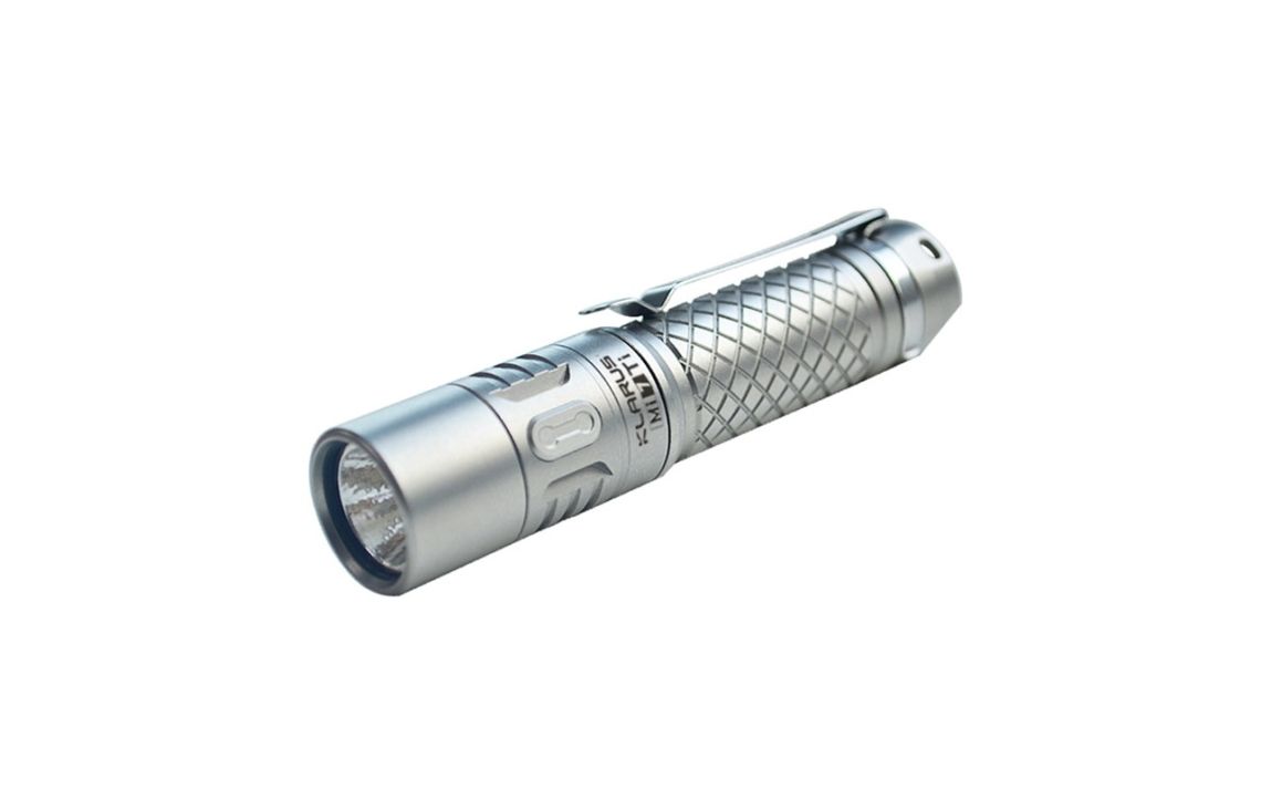 Klarus Mi7 TI 700 lumen AA or 14500 XP-L HI LED torch