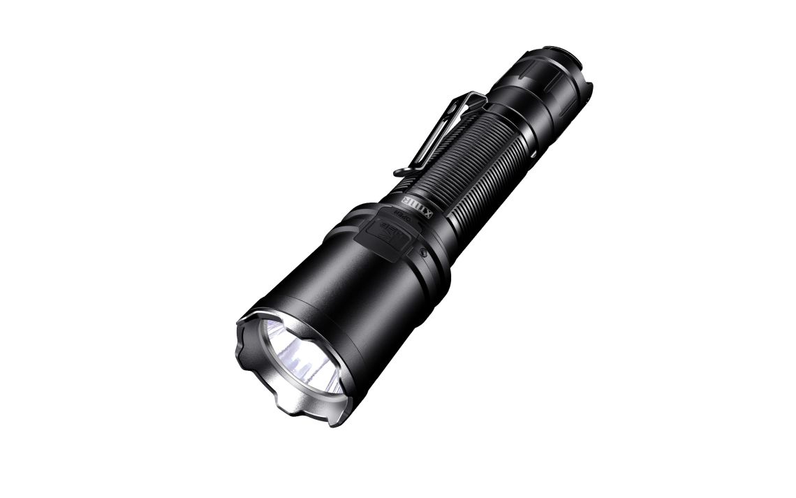 Klarus XT11R compact 1300 lumen USB-C rechargeable tactical torch