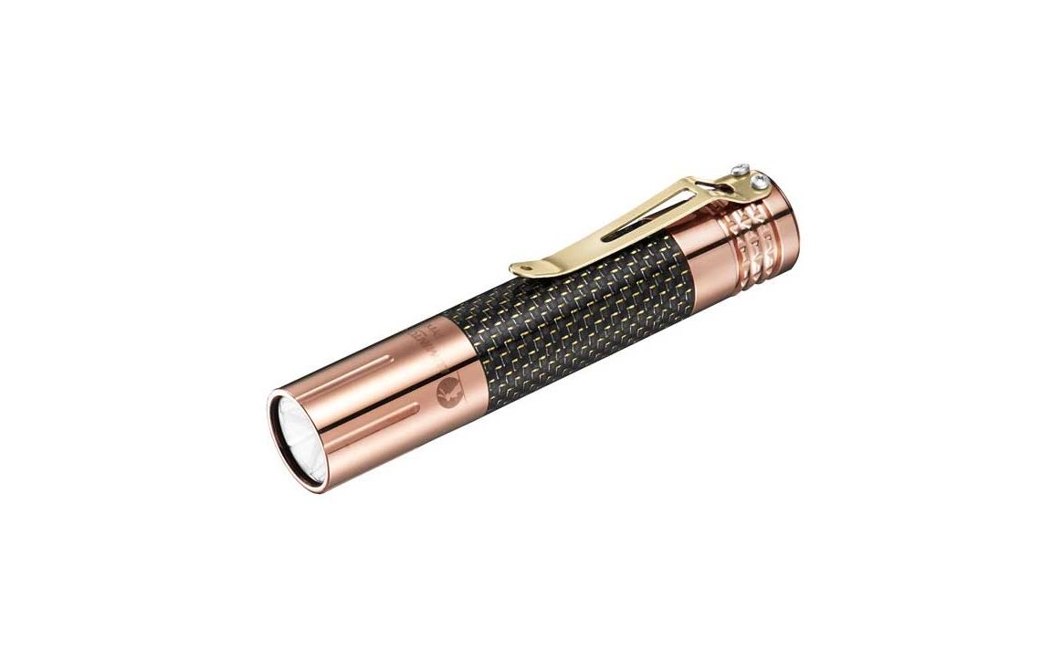 Lumintop Copper Prince 1050 lumen compact LED torch