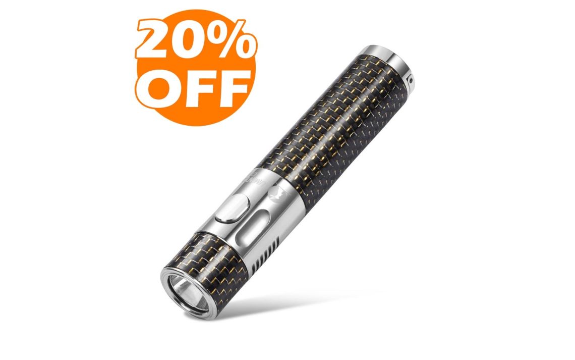 Lumintop Duke stainless steel gift LED torch