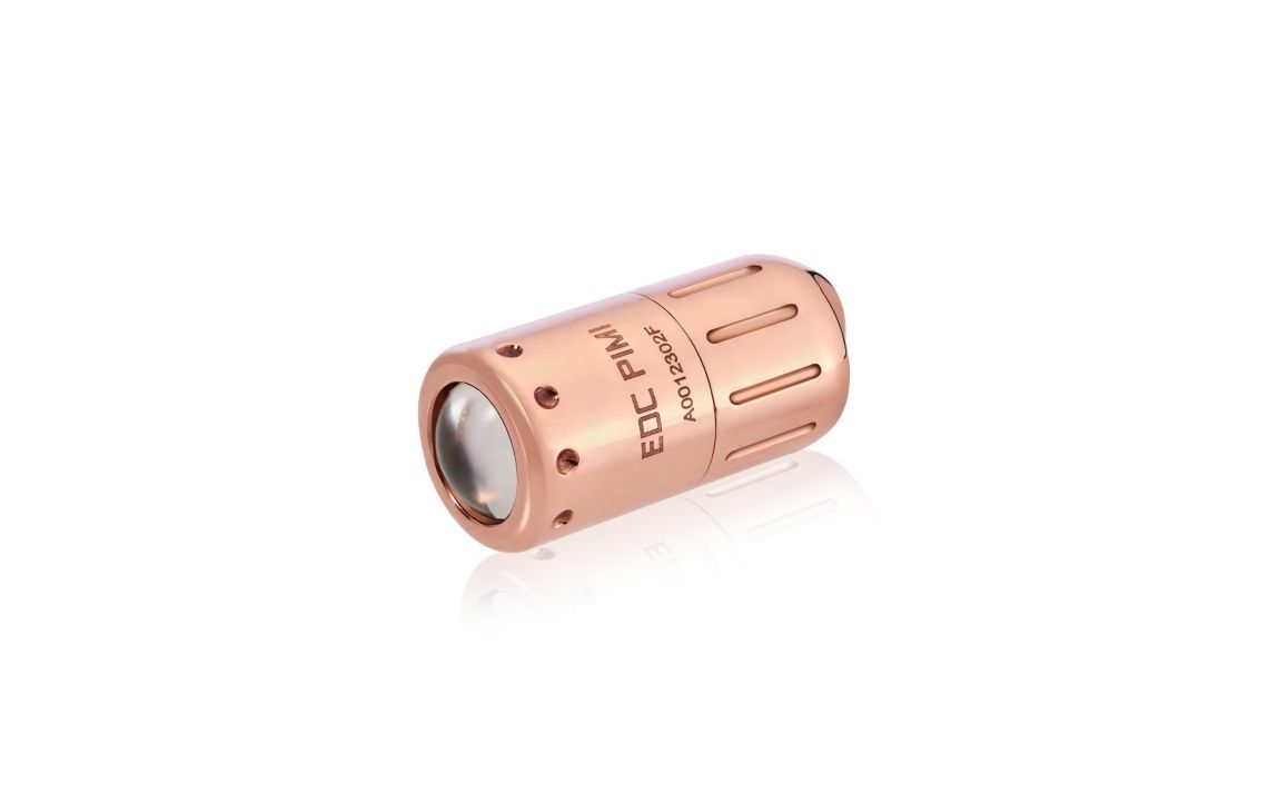 Lumintop EDC Pimi tiny 110 lumen copper rechargeable keychain torch