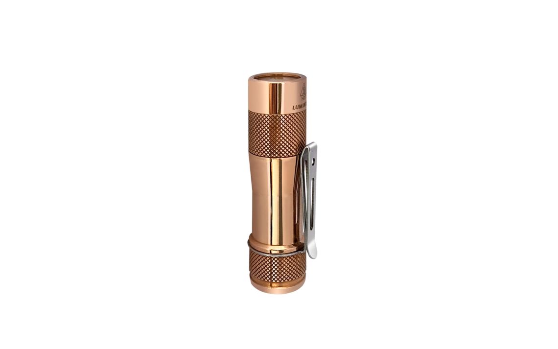 Lumintop FWAA Copper compact 1400 lumen enthusiasts LED torch