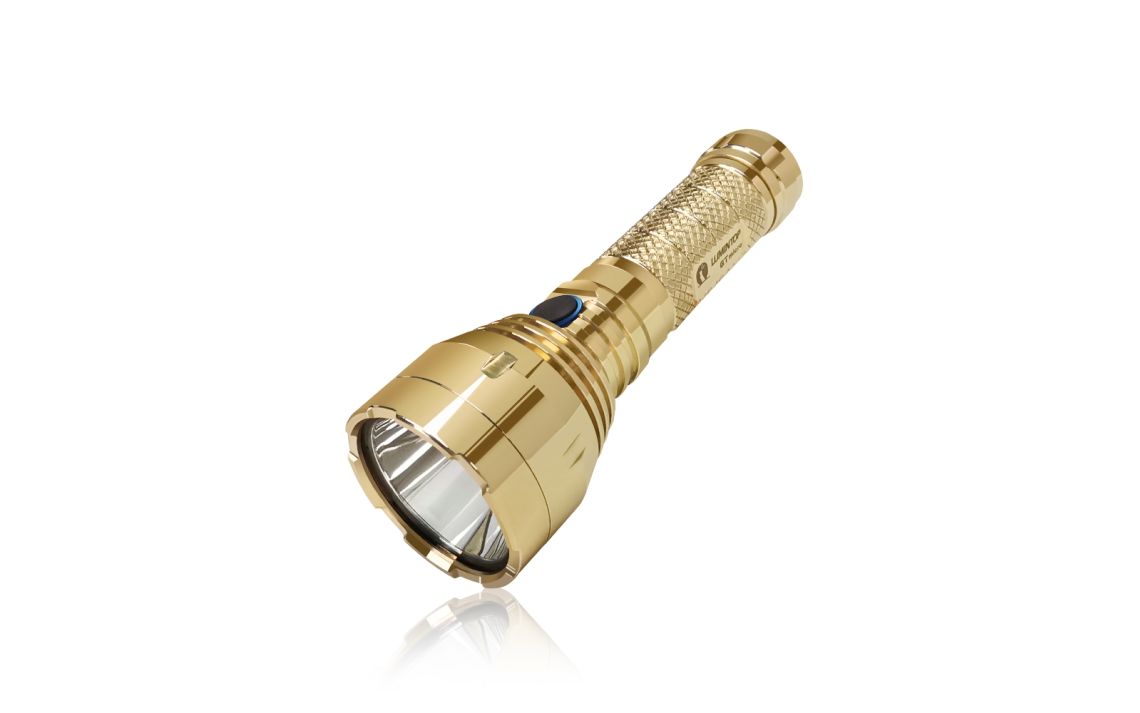 Lumintop GT Micro Brass 750 lumen 810m portable LED thrower torch