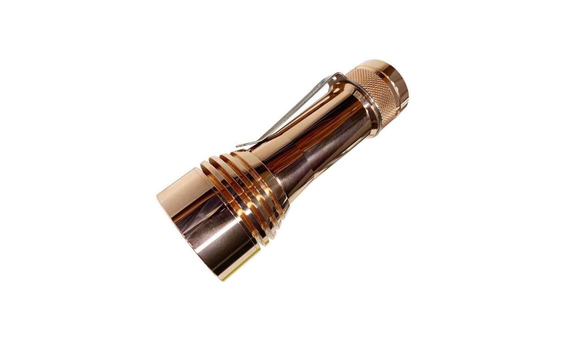 Lumintop FW21 Pro Copper 10000 lumen enthusiasts LED torch