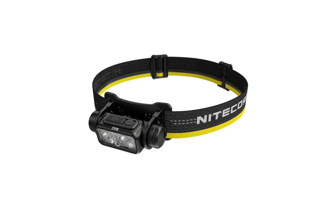 Nitecore NU43 Compact 1400 lumen USB-C rechargeable headlamp