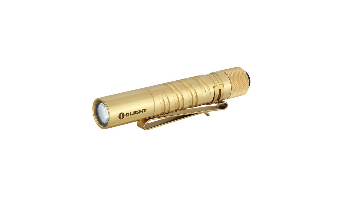 Olight i3T EOS Brass 180 lumen AAA LED torch