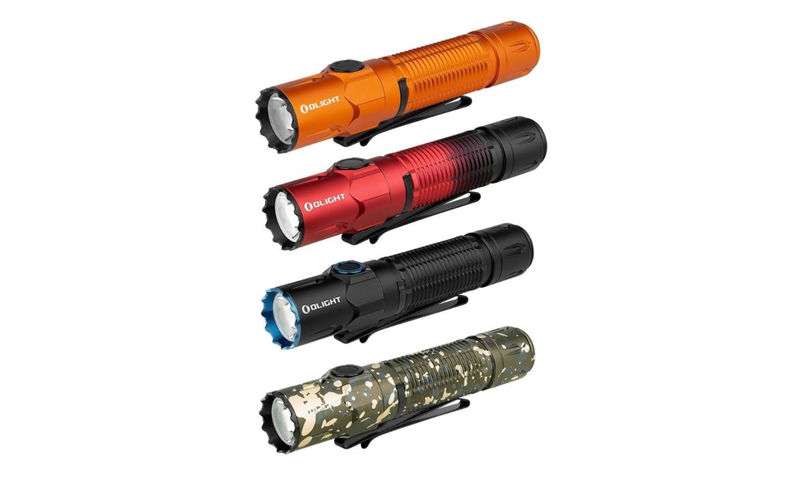 Olight Warrior 3 tactical 2300 lumen rechargeable LED torch