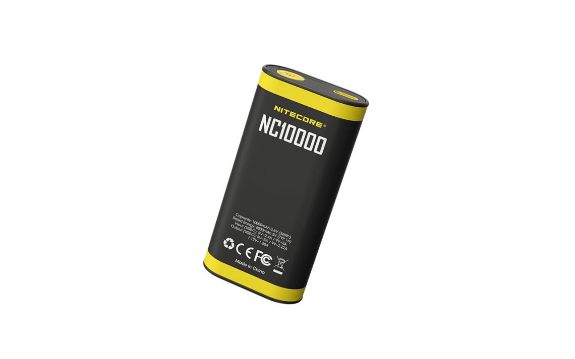 Nitecore NC10000 USB-C QC/PD 10000mAh outdoor power bank 