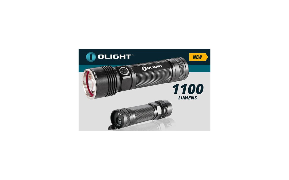 Olight R40 Seeker XM-L2 1100 lumen rechargeable LED Torch