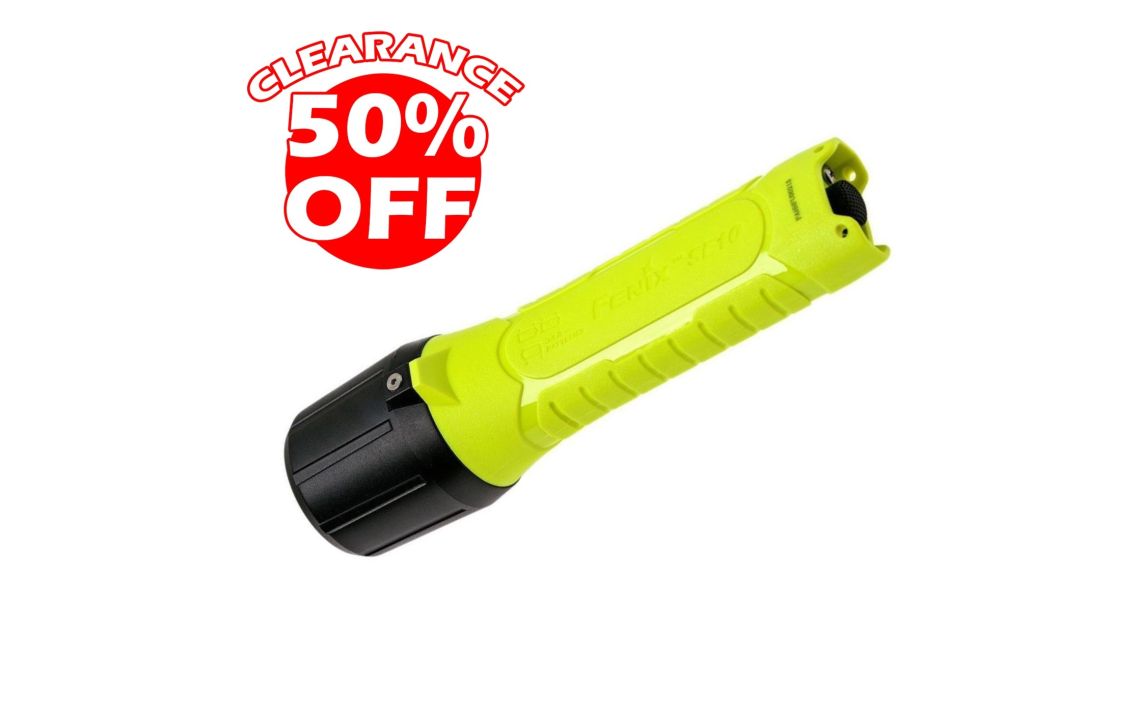 Fenix SE10 explosion-proof industrial LED torch